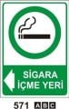 Sigara İçilmez/İçilebilir Levhaları